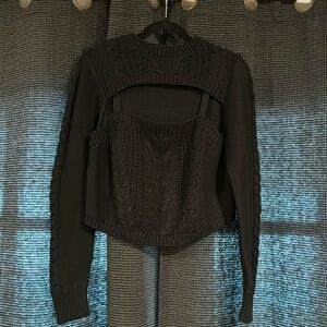Black sweater size medium